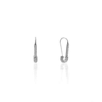OMA THE LABEL | Eseosa Earring in White Gold- Plated Brass,商家Macy's,价格¥551