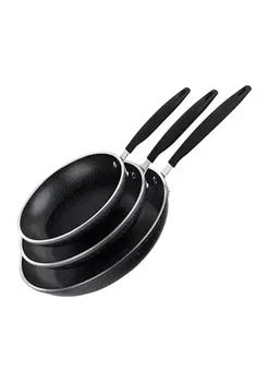 Gotham Steel | 3-Piece Nonstick Mineral and Diamond Triple Coated Frying Pans Set,商家Belk,价格¥413