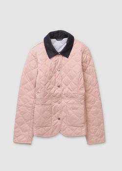 商品Barbour | Barbour Womens Deveron Quilt Boxy Jacket In Pale Pink/Ice White,商家Atterley,价格¥611图片