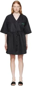 Ganni | SSENSE Exclusive Black Recycled Nylon Sport Dress,商家Ssense US,价格¥1093