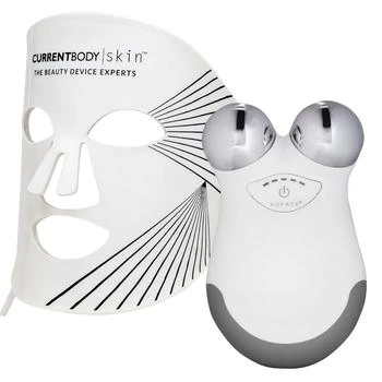 推荐NuFACE Mini Facial Toner Device + CurrentBody Skin LED Mask商品