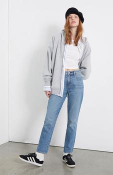 PacSun | Medium Blue Mom Jeans商品图片,6折