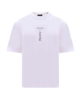 Zegna | Z Zegna X Norda Graphic Printed Crewneck T-Shirt 5.8折×额外9折, 额外九折