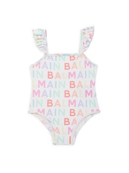 商品Baby Girl's Multicolor Logo One-Piece Swimsuit图片
