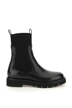 菲拉格慕鞋女靴, Salvatore Ferragamo | Salvatore ferragamo leather chelsea boots商品图片 6.4折