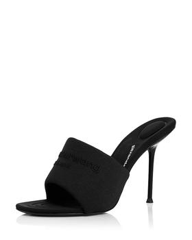 alexander wang鞋真假, Alexander Wang | Women's Sienna High Heel Slide Sandals商品图片 独家减免邮费