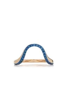 Marie Mas | Marie Mas - 18K Rose Gold Sapphire Ring - Blue - US 7.5 - Moda Operandi - Gifts For Her,商家Fashion US,价格¥15948