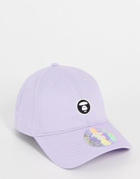 推荐AAPE logo icon cap in purple商品