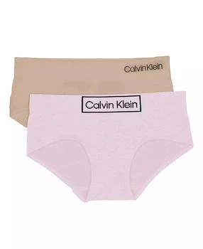 Calvin Klein | Big Girls Seamless Hipster Briefs, Pack of 2,商家Macy's,价格¥88