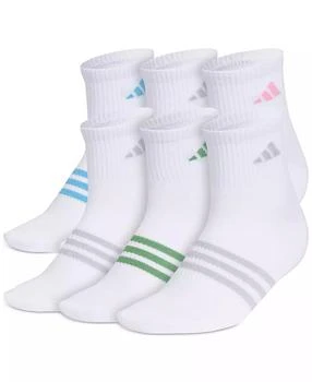 Adidas | Women's 6-Pk. Superlite 3.0 Quarter Socks,商家Macy's,价格¥82