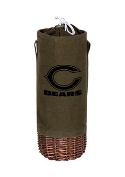 商品Heritage | NFL Chicago Bears Malbec Insulated Canvas and Willow Wine Bottle Basket,商家Belk,价格¥589图片