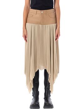 AMIRI | AMIRI Hybrid Pleated Skirt商品图片,