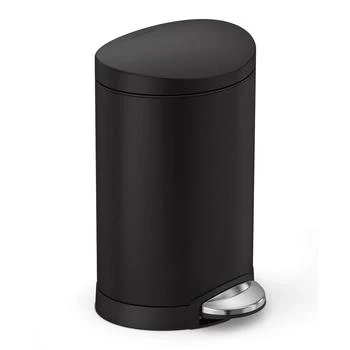 simplehuman | 6 Liter Semiround Step Trash Can,商家Macy's,价格¥307