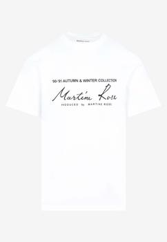 Martine Rose | Logo Print Short-Sleeved T-shirt商品图片,5.9折