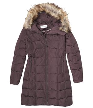 Calvin Klein | Women's Quilted Faux Fur Trim Hooded Puffer Coat商品图片,