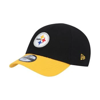 New Era | Infant Boys and Girls Black, Gold Pittsburgh Steelers My 1st 9TWENTY Adjustable Hat,商家Macy's,价格¥149