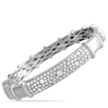 Non Branded | LB Exclusive 18K White Gold 2.02ct Diamond Bracelet ALB-17325,商家Premium Outlets,价格¥36318