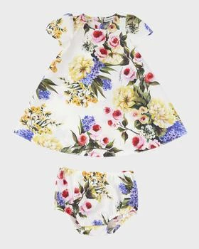 推荐Girl's Flower Power Dress and Bloomer Set, 3M-30M商品