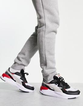 Puma | Puma X-Ray Speed trainers in white and red商品图片,额外9.5折, 额外九五折