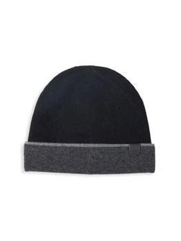 Bruno Magli | Reversible Cashmere Beanie,商家Saks OFF 5TH,价格¥375