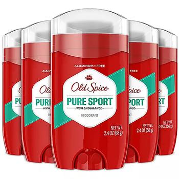 商品Old Spice High Endurance Deodorant for Men, Aluminum Free, 48 Hour Protection, Original Scent (2.4 oz., 5 pk.)图片