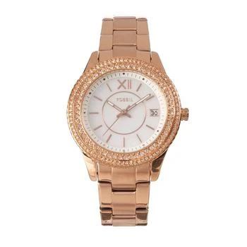 推荐Women's ES5131 Rose Gold/Mother Of Pearl Stella Dress Watch商品