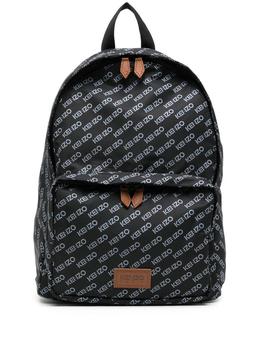 推荐Kenzo All-Over Logo Print Backpack商品