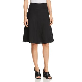推荐Nic + Zoe Womens Linen Flare Flare Skirt商品