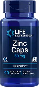 商品Life Extension Zinc - 50 mg (90 Vegetarian Capsules)图片