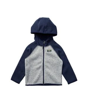 L.L.BEAN | Bean's Sweater Fleece Full Zip Color-Block (Toddler),商家Zappos,价格¥462