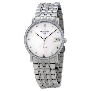 手表浪琴真假, Longines | Elegant Automatic White Dial Stainless Steel Watch L48090876商品图片 4.7折