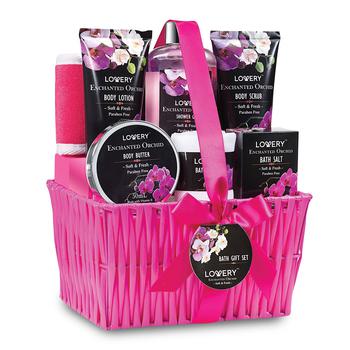 商品Lovery | Lovery Gift Baskets for Women - Spa Gift Set - Enchanted Orchid Scent,商家Premium Outlets,价格¥312图片