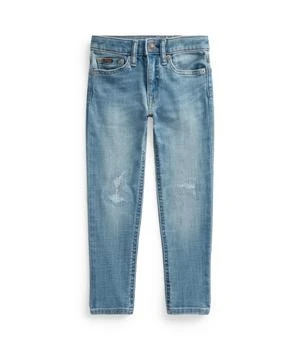 Ralph Lauren | Tompkins Stretch Skinny Fit Jeans in Erly Wash (Toddler/Little Kids),商家Zappos,价格¥146
