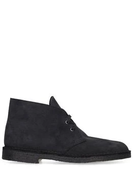 推荐25mm Leather Desert Boot Lace-up Shoes商品