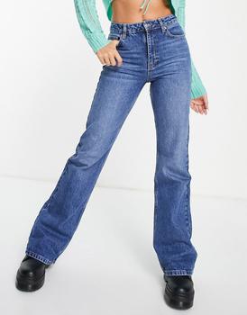 美国Topshop, Topshop | Topshop 90s flare jean in mid blue商品图片 