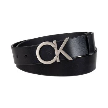 Calvin Klein | 男式休闲镂空带扣真皮腰带,商家Macy's,价格¥293