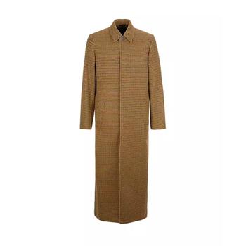 巴黎世家外套推荐, Balenciaga | Balenciaga Seamless Long Wool Coat商品图片 6折