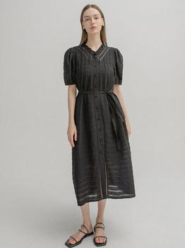 商品NAIN | V-neck Lace Peasant Slip Set Dress,商家W Concept,价格¥823图片