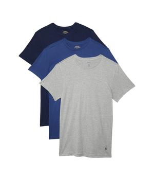 ralph lauren men, Ralph Lauren | Slim Fit w/ Wicking 3-Pack Crew Undershirts商品图片 7折起