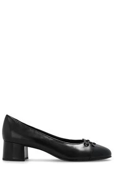 Tory Burch | Tory Burch Bow Detailed Block-Heel Pumps 4.7折起