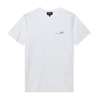 推荐A.P.C. 白色男士T恤 COEOP-H26904-AAB商品