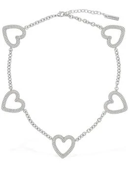 推荐Multiple Crystal Heart Collar Necklace商品
