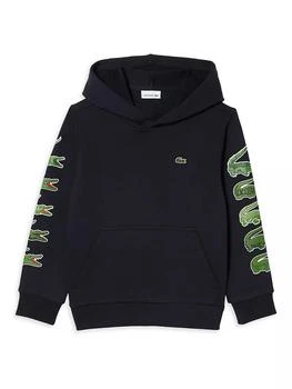 Lacoste | Little Boy's & Boy's Croc Sleeves Hoodie 7.9折