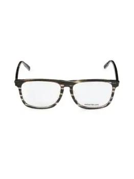 MontBlanc | 57MM Rectangle Optical Glasses商品图片,2.8折
