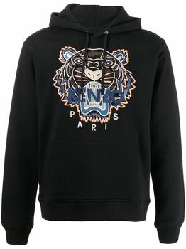 推荐Kenzo Men's  Black Cotton Sweatshirt商品