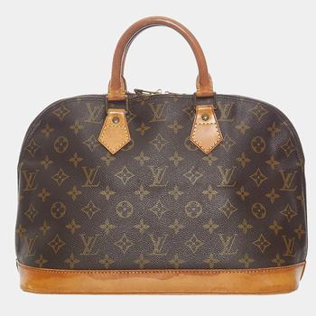 推荐Louis Vuitton Brown Monogram Alma PM商品