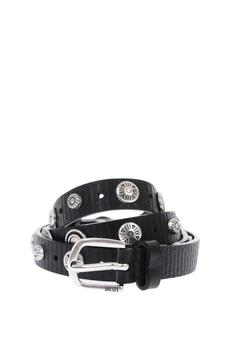Diesel | Diesel Womens Black Belt商品图片,满$175享9折, 满折