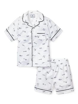 商品Petite Plume | Little Boy's & Boy's Par Avion Pajama Set,商家Saks Fifth Avenue,价格¥340图片