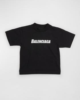 Balenciaga | Kid's Logo-Print Relaxed T-Shirt, Size 2-10商品图片,
