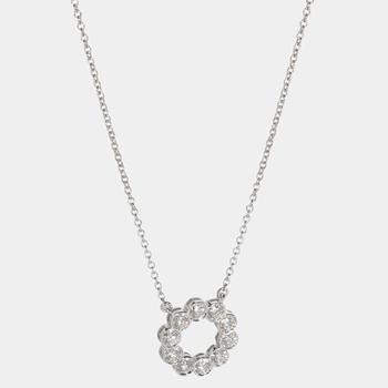 [二手商品] Tiffany & Co. | Tiffany & Co. Jazz Circle Diamond Necklace in Platinum 0.90 CTW商品图片,